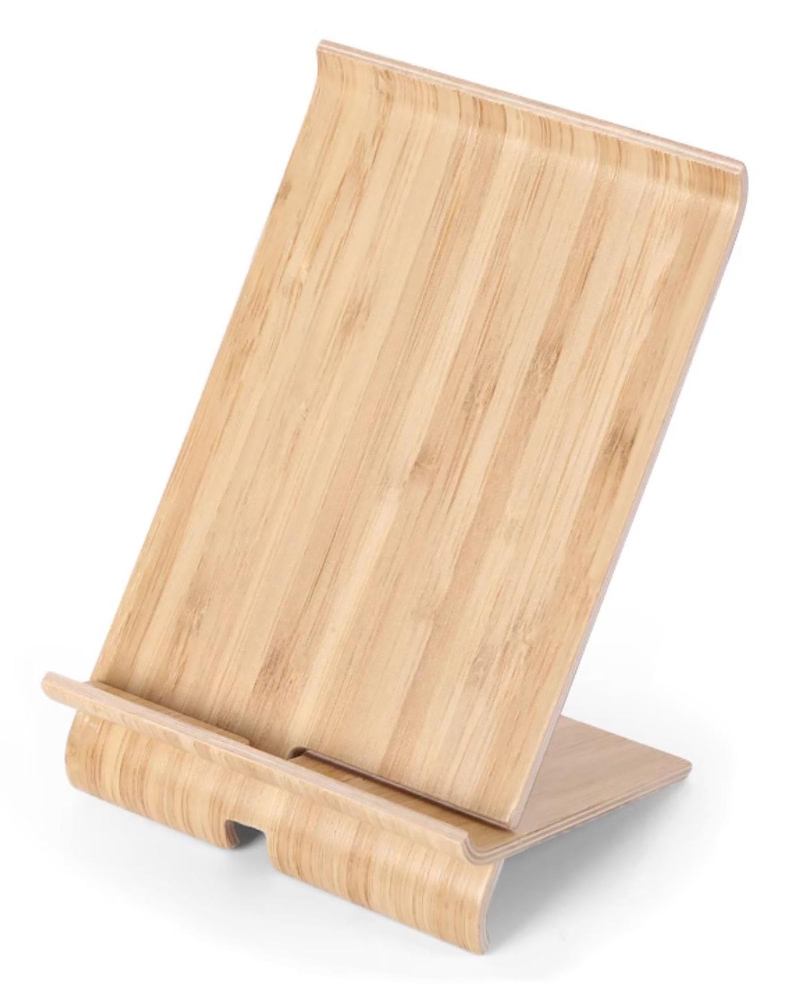 【送料無料】FTBOL 木製スマホスタンド おしゃれ 携帯電話スタンド 木製 卓上 携帯電話 スタンド デスク おしゃれ ウォルナット木目【折りたたみ可能、収納に便利】 (ウォルナット木目)