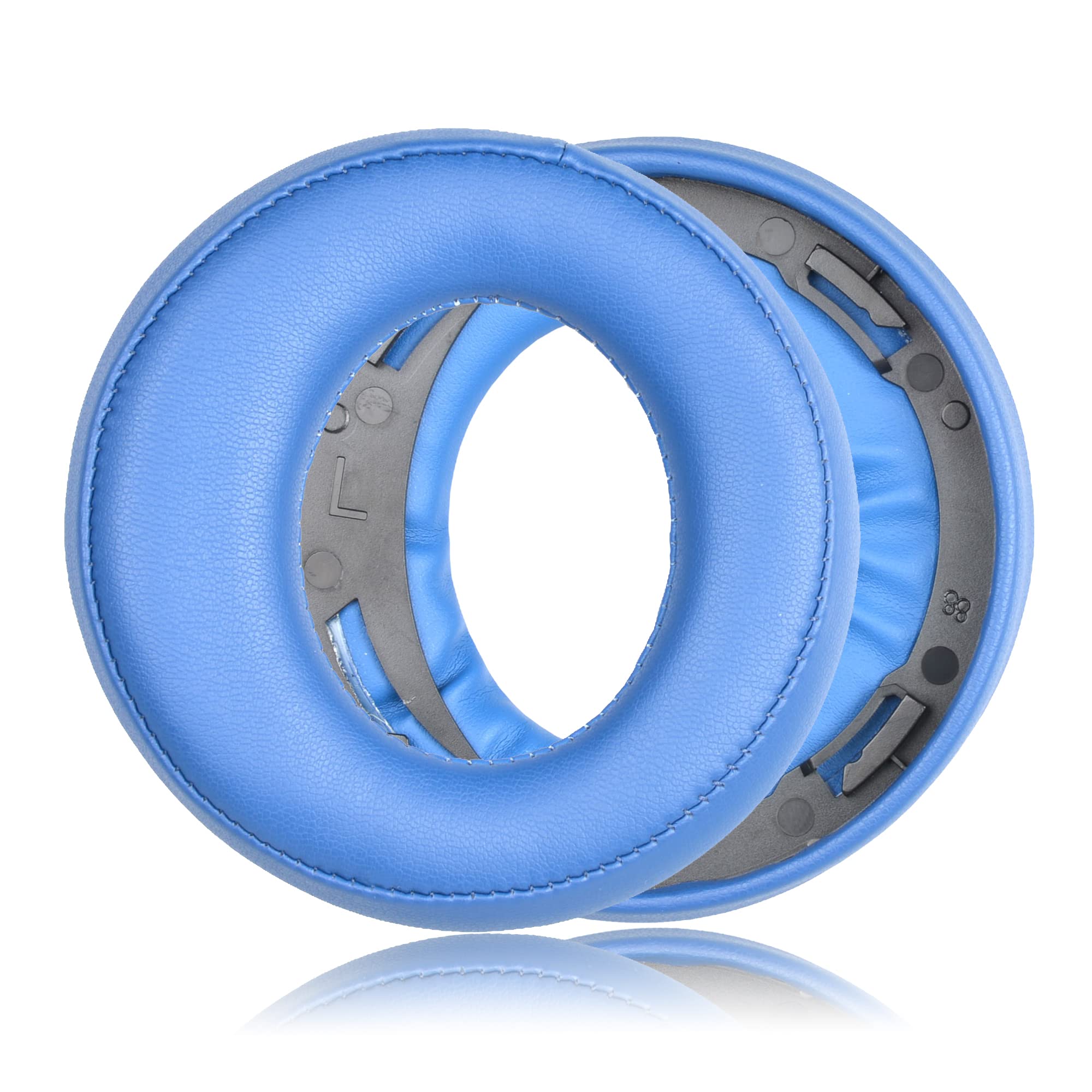 【送料無料】JHZZWJ イヤーパッド イヤークッション 互換性 パッド 交換用 SONY PlayStations PS4, PS3, PSV Gold Wireless PSVITA Wireless Bluetooth Gold ヘッドホンに 対応