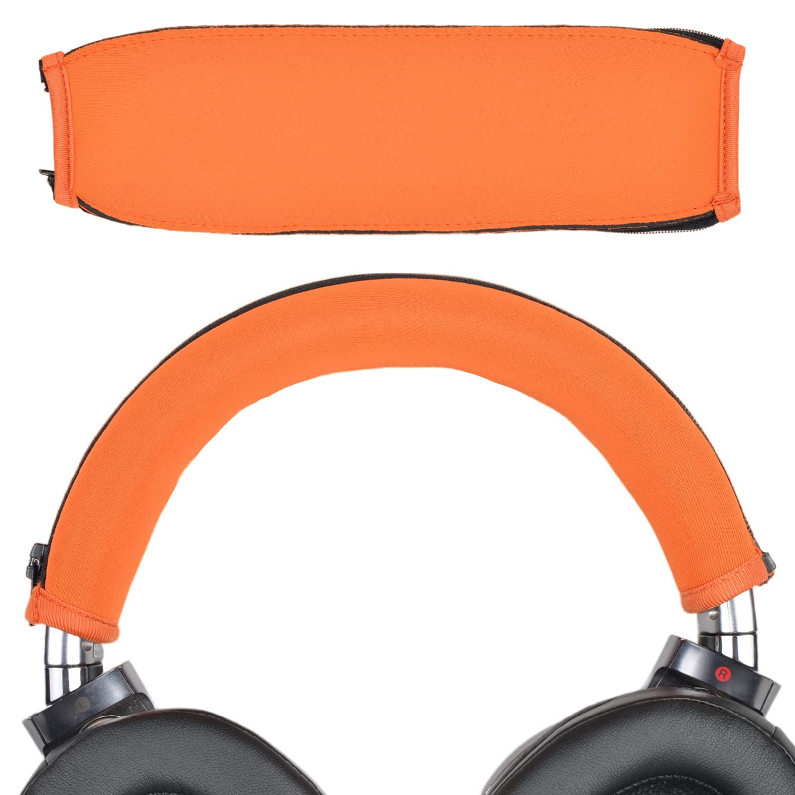 【送料無料】JHZZWJ ヘッドバンドカバー 長さ:24.5cm 最長幅:7.5cm 最短幅:5.5cm カバー 劣化防止/防塵/洗濯可 24.5X(5.5-7.5)cm