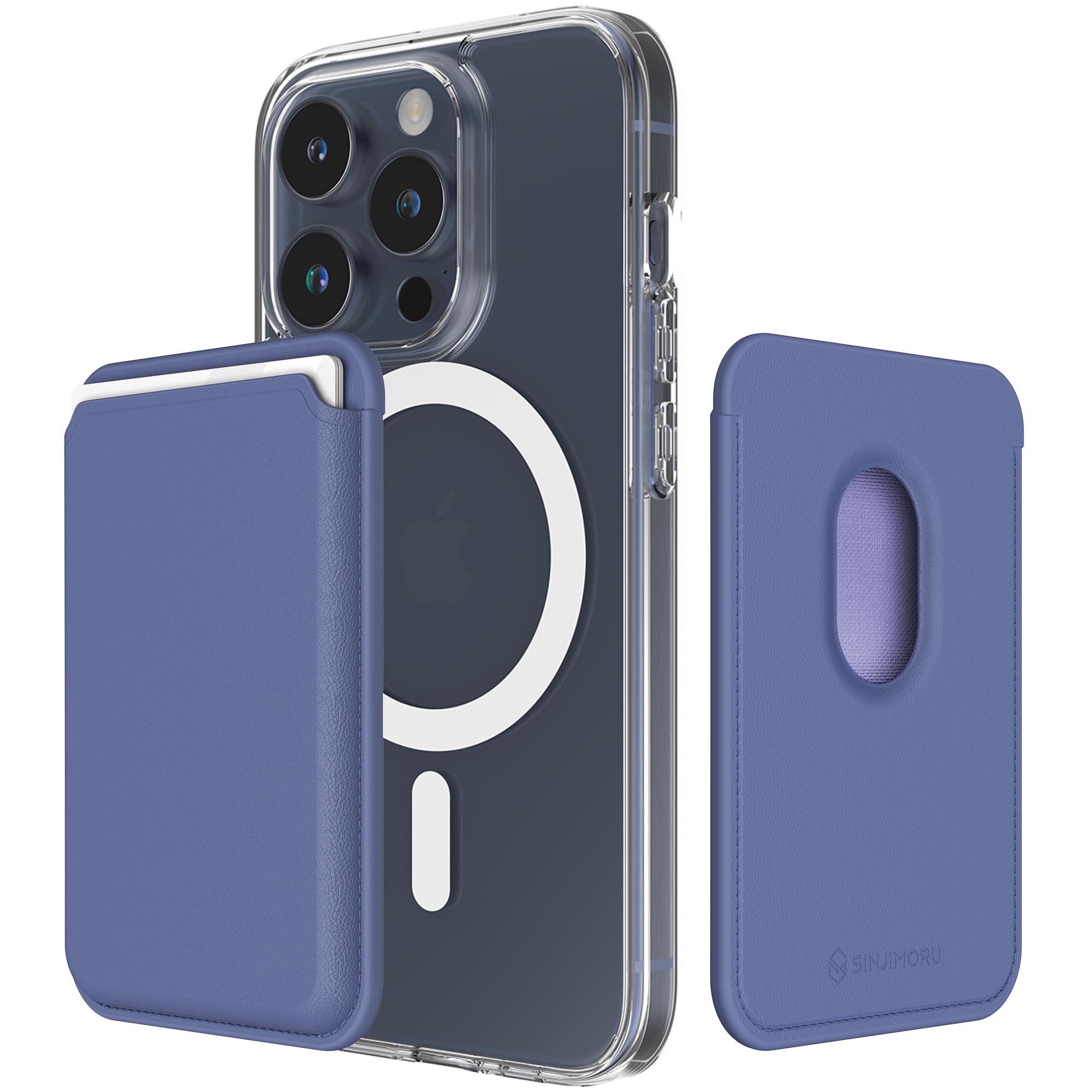 【送料無料】【人気カラーシリーズ新登場】Sinjimoru Magsafe対応 ヴィーガンレザーカードウォレット、強力磁力 3枚収納 カード収納可能 固定クリップ内蔵 背面マグネットカードホルダー iPhone 16 Pro Plus Promax iPhone 15/14/13/12シリーズ対応 マグネットカードポケ 【送料無料】【人気カラーシリーズ新登場】Sinjimoru Magsafe対応 ヴィーガンレザーカードウォレット、強力磁力 3枚収納 カード収納可能 固定クリップ内蔵 背面マグネットカードホルダー iPhone 16 Pro Plus Promax iPhone 15/14/13/12シリーズ対応 マグネットカードポケ