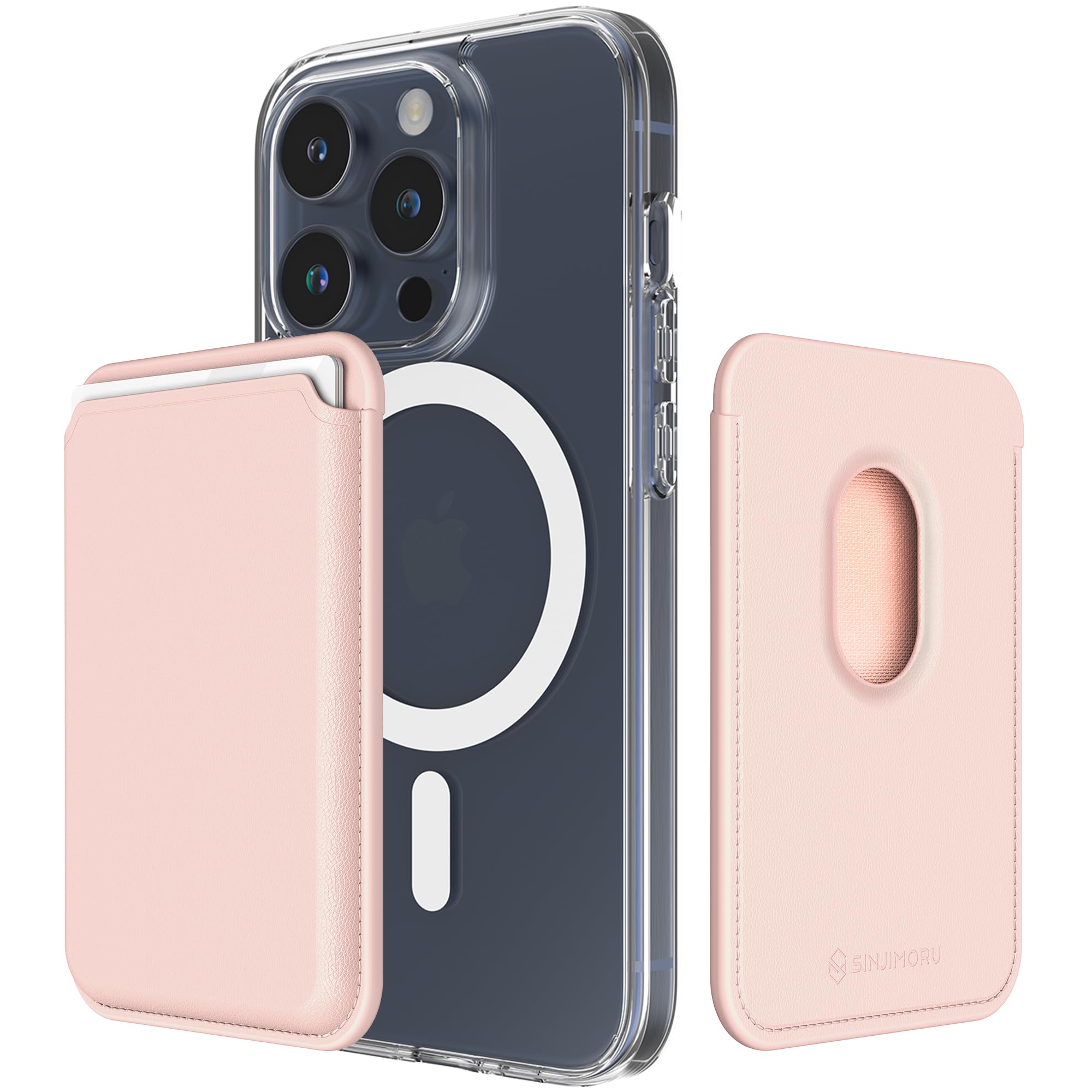 【送料無料】【人気カラーシリーズ新登場】Sinjimoru Magsafe対応 ヴィーガンレザーカードウォレット、強力磁力 3枚収納 カード収納可能 固定クリップ内蔵 背面マグネットカードホルダー iPhone 16 Pro Plus Promax iPhone 15/14/13/12シリーズ対応 マグネットカードポケ 【送料無料】【人気カラーシリーズ新登場】Sinjimoru Magsafe対応 ヴィーガンレザーカードウォレット、強力磁力 3枚収納 カード収納可能 固定クリップ内蔵 背面マグネットカードホルダー iPhone 16 Pro Plus Promax iPhone 15/14/13/12シリーズ対応 マグネットカードポケ