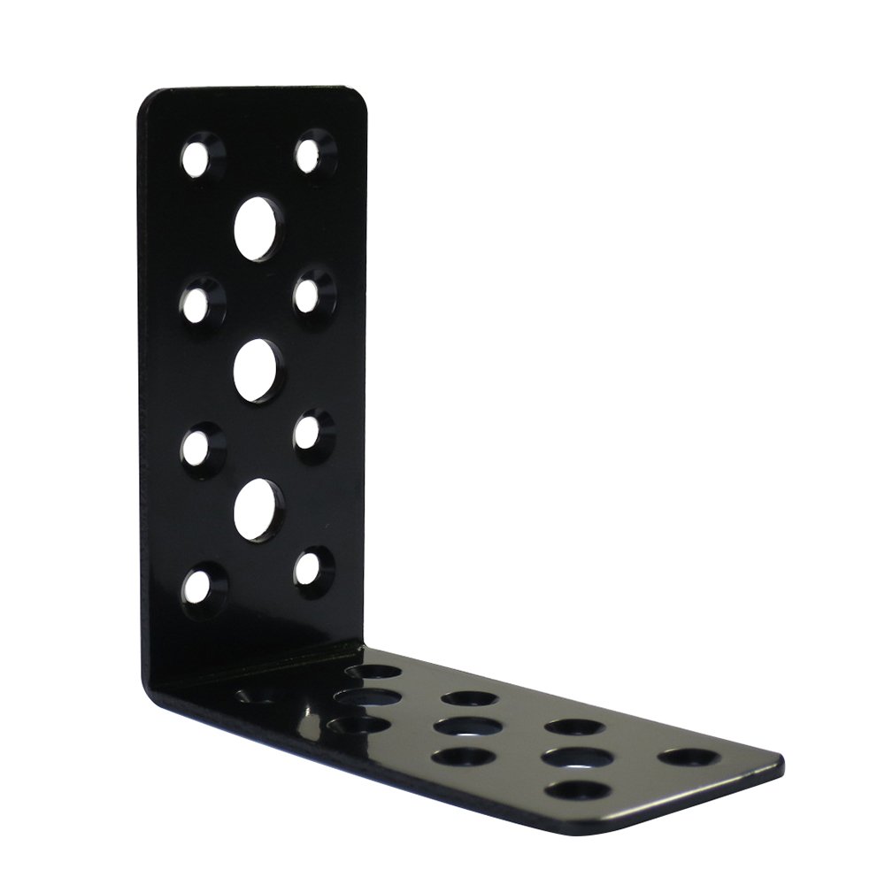 【送料無料】ダイドーハント (DAIDOHANT) (補強金物) ブラック マルチ金物 L型 [鉄] (W)40x(A)85x(B)85..