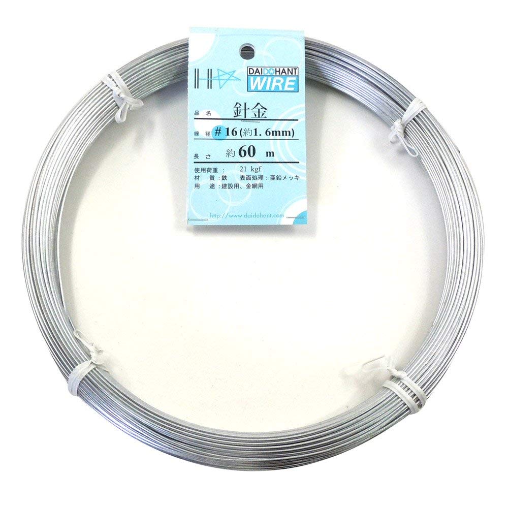 ������̵���ۥ����ɡ��ϥ�� (DAIDOHANT) ( ��� ) ��å��˶� [ Ŵ �� ������å� ] [����] #16 1.6 mm x [Ĺ��] 60m ...