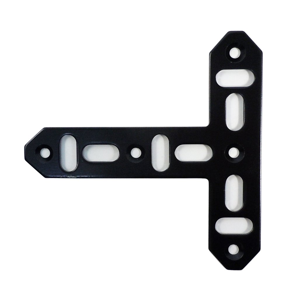 【送料無料】ダイドーハント(DAIDOHANT) ( 補強金物 ) DH ピッタリサポート T型 TFT115 BK [ 鉄 / 黒塗..