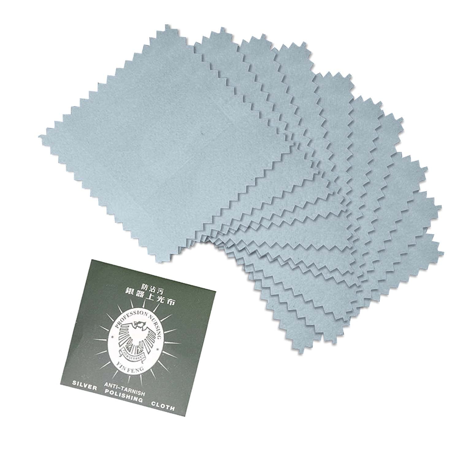 【送料無料】RICISUNG 銀製品銀磨き布 シルバー磨き 金属磨きクロス，シルバー製品用 アクセサリー 洗..