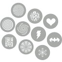 【送料無料】SOONPHO GOBO ホルダー メタルゴボ スポット系 金属製 絵柄型番:97~106 適格請求書発行可