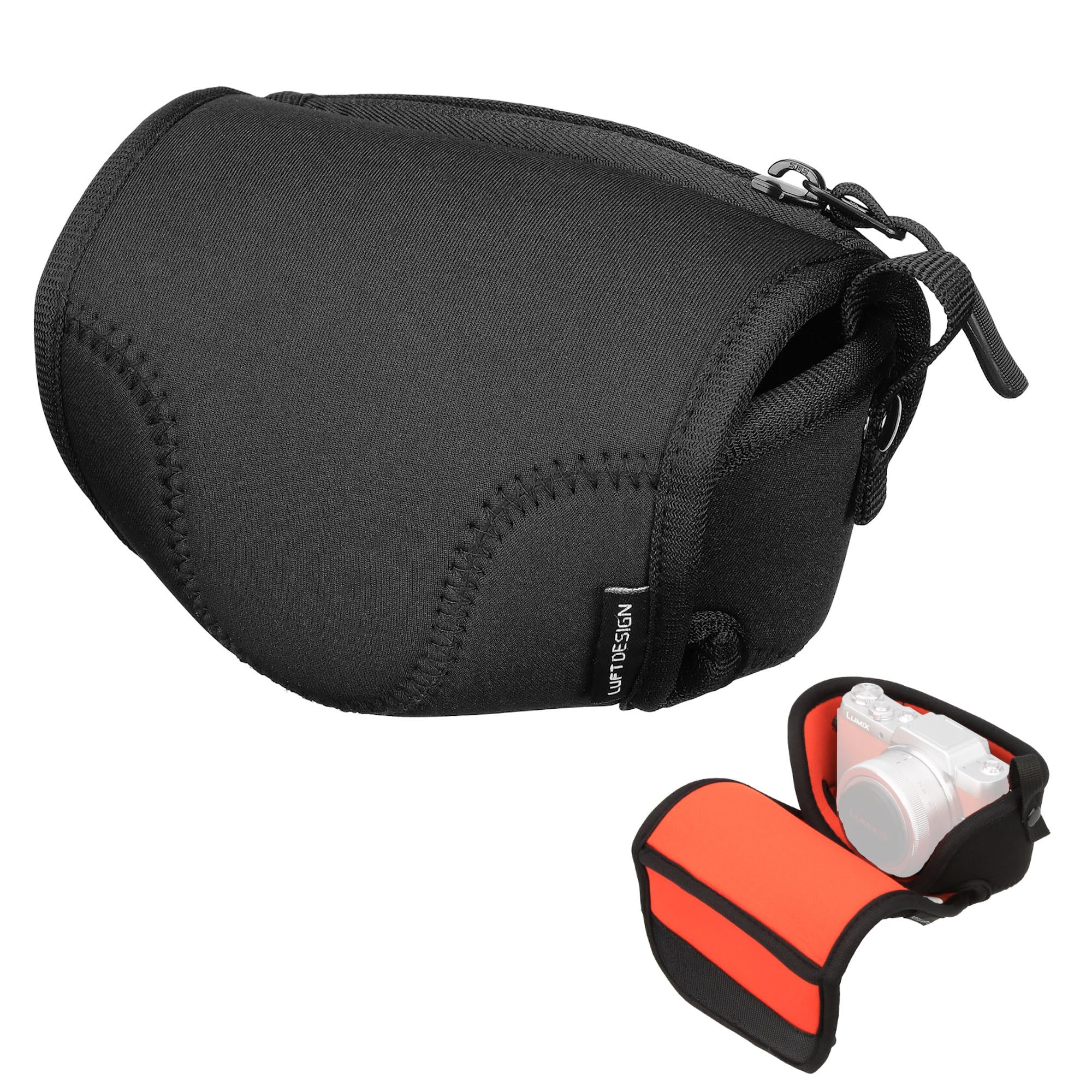 【送料無料】ハクバ HAKUBA 一眼カメラケース ルフトデザイン スリムフィット カメラジャケット S-30 ブラック DCS-03S30BK