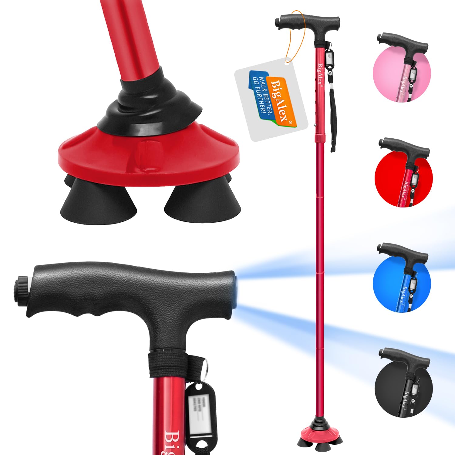 ̵ۥӥ쥯BigAlex˥ƥå  Ωޤꤿ߾ LED 饤   ĹĴǽ  ֻ Իٱ Ǽդ...