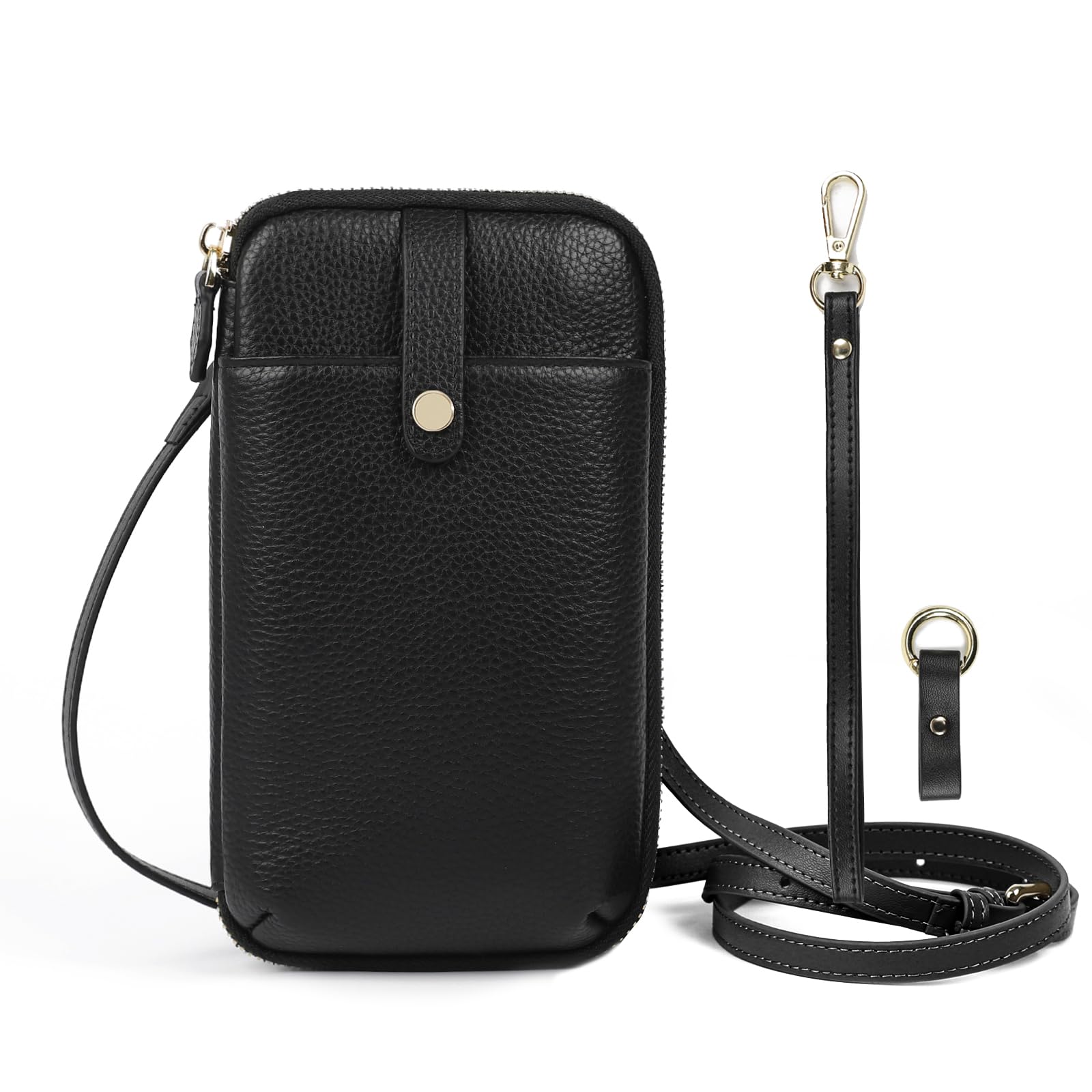 【送料無料】[imeetu] スマホショルダー お財布ショルダー スマホポーチ レディース 本革 多機能 落下..