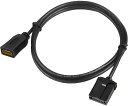 Amtake カーナビ HDMI Eタイプ ケーブル トヨタ ナビ hdmiケーブル 1.5M ホンダ 三菱 日産 ダイハツ純正ナビなど用HDMI タイプe(メス)-HDMI タイプa(メス)ケーブル