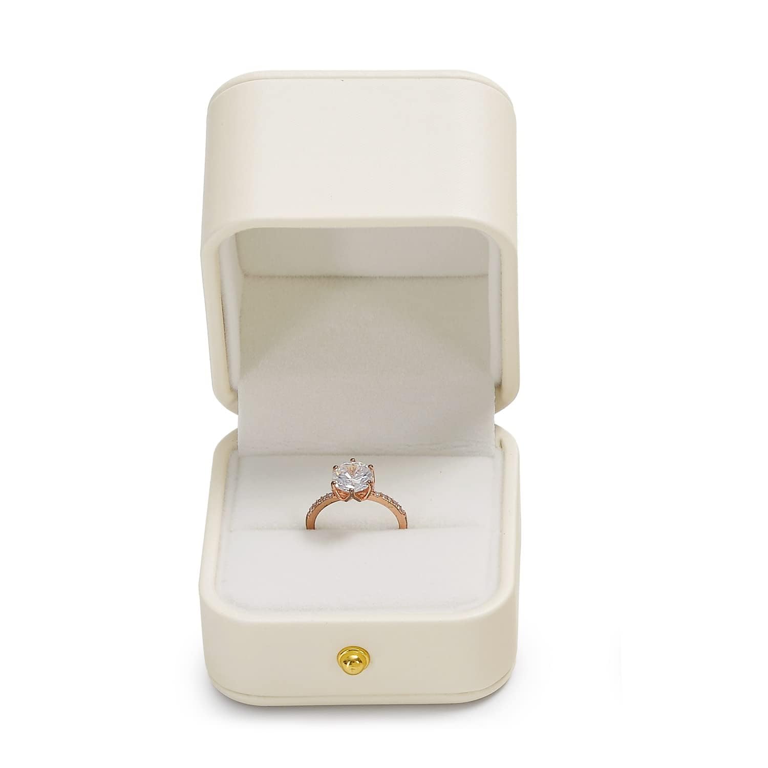 【送料無料】Oirlv 指輪ケース 結婚指輪 ケース 1個用 PUレザー 持ち運び ミニ プロポーズ ギフト 収納..