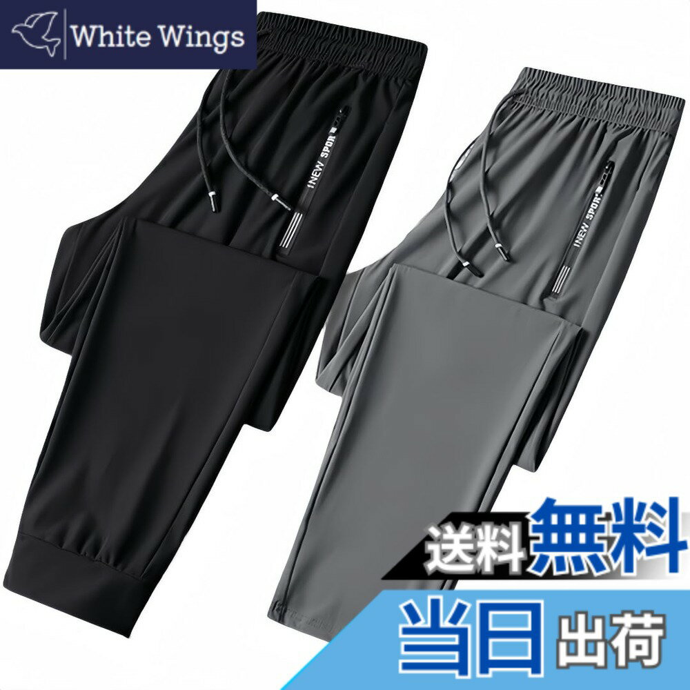 樂天商城 - 【送料無料】[Valman] 接触冷感パンツ メンズ ロングパンツ ジャージ 夏 冷感 ジョガーパンツ ストレッチパンツ 速乾 軽量 アクティブパンツ 夏 スウェット 下 アンクルパンツ トレーニング 大きいサイズ ジム フィットネス メンズ 夏服 色：タイプAグレー、サイズ：5XL
