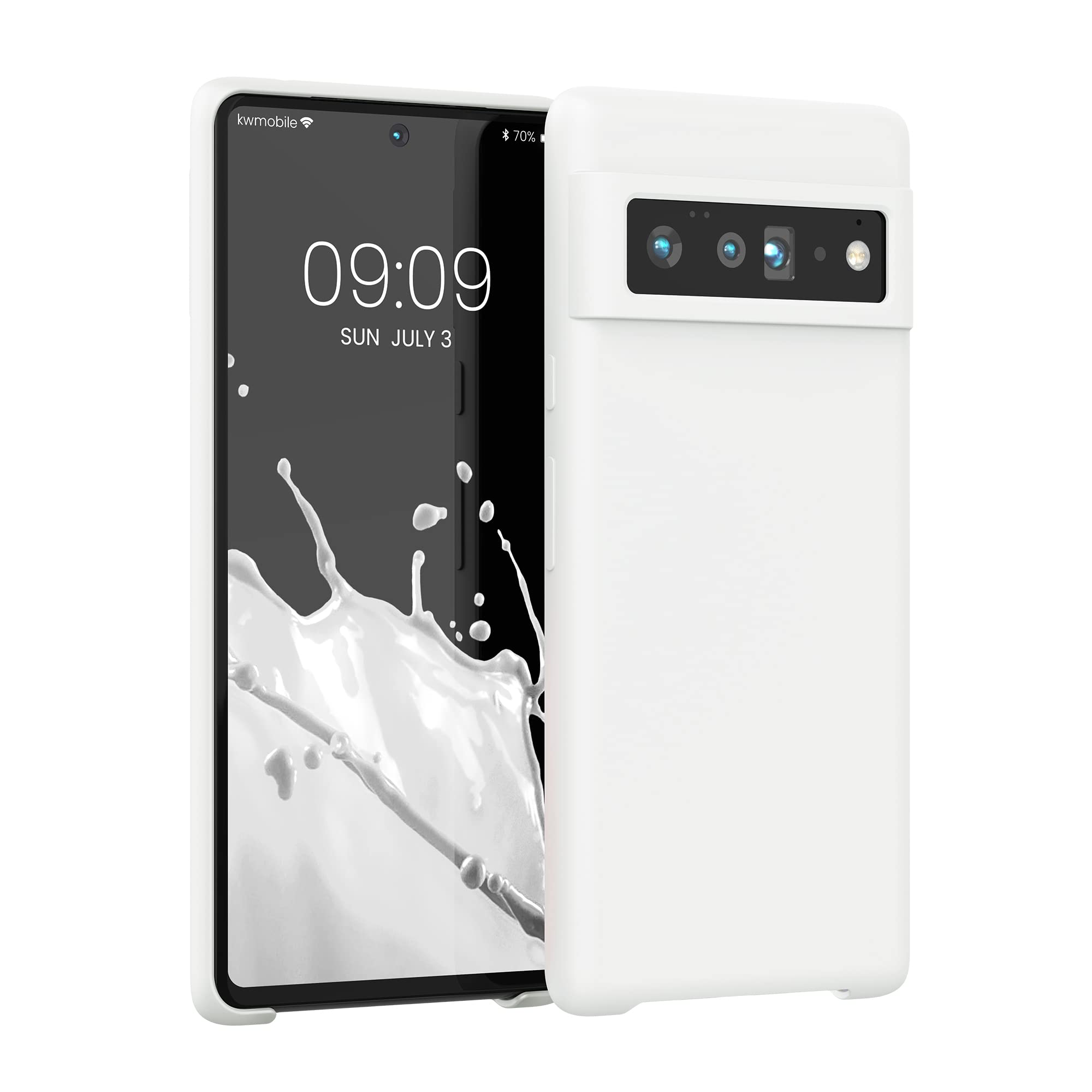 商品情報商品の説明kwmobileはスマートフォン、タブレット、その他のデバイス用にモダンで便利なアクセサリーを手頃な価格で販売。無数に存在するブランドやモデルに合わせて幅広く提供しています。 特徴 ぴったり: Google Pixel 6 Pro対応 リキッドシリコンケース: 白色マット のTPU 液体シリコン ケースは、くせになるサラサラとした手触りの良さが自慢です! 薄型でシンプルな保護カバーデザインが高級感を演出します。外観のおしゃれさと、衝撃吸収や落下防止に強い頑丈さであなたの携帯電話を保護します。 カラーバリエーション: このゴム TPUケースはカラーバリエが豊富でアクセサリー感覚であなたにピッタリのかわいいカラーや気分にあった色をセレクトできます。異なる色を装着すればスマホ二台持ち ケースとしても分かりやすくて◎! 衝撃吸収&快適な操作: シリコーン 専用ケースがSmartphoneを安定的にホールドし、傷やホコリ、衝撃からしっかりと保護します。充電、全てのボタンや接続部分は背面カバーケースを付けたままいつも通り操作OK! 製品: 万が一購入商品に不具合がありましたら、弊社カスタマーサービスまでご連絡ください。お問い合わせ内容に応じて代替品交換またはが可能です。ご安心して購入ください。 配送内容 1x 携帯ケース Google Pixel 6 Pro対応主な仕様 ぴったり: Google Pixel 6 Pro対応リキッドシリコンケース: 白色マット のTPU 液体シリコン ケースは、くせになるサラサラとした手触りの良さが自慢です! 薄型でシンプルな保護カバーデザインが高級感を演出します。外観のおしゃれさと、衝撃吸収や落下防止に強い頑丈さであなたの携帯電話を保護します。カラーバリエーション: このゴム TPUケースはカラーバリエが豊富でアクセサリー感覚であなたにピッタリのかわいいカラーや気分にあった色をセレクトできます。異なる色を装着すればスマホ二台持ち ケースとしても分かりやすくて◎!衝撃吸収&快適な操作: シリコーン 専用ケースがSmartphoneを安定的にホールドし、傷やホコリ、衝撃からしっかりと保護します。充電、全てのボタンや接続部分は背面カバーケースを付けたままいつも通り操作OK!製品: 万が一購入商品に不具合がありましたら、弊社カスタマーサービスまでご連絡ください。お問い合わせ内容に応じて代替品交換またはが可能です。ご安心して購入ください。