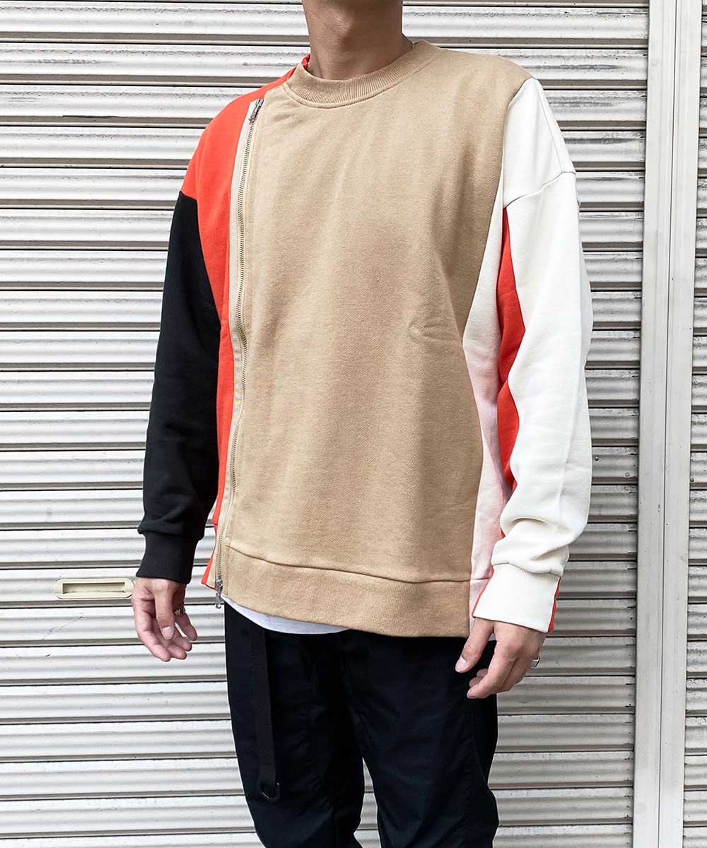 Wizzard ウィザード / COLOR PANEL ZIP SWEAT カラーパネルジップスウェット