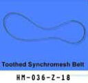 6ch#36(HM-036-Z-18)Toothed Synchromesh Belt