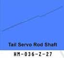6ch#36(HM-036-Z-27)Tail Servo Rod Shaft