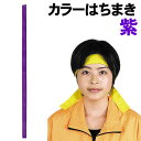 【個人宅配送不可】アーテック カラーはちまき 紫(001349)