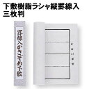 【個人宅配送不可】アーテック 下敷樹脂ラシャ縦罫線入三枚判(003640)