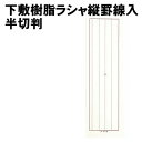 【個人宅配送不可】アーテック 下敷樹脂ラシャ縦罫線入半切判(003668)