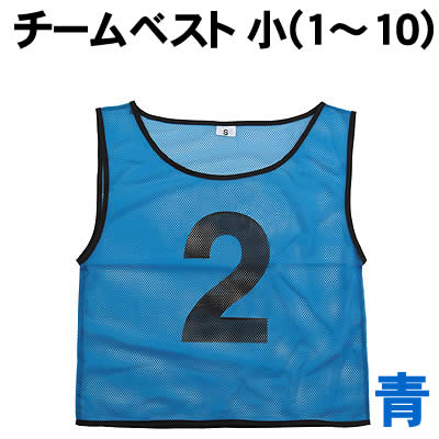 乐天商城 - 【個人宅配送不可】アーテック チームベスト 小(1〜10) 青(004507)