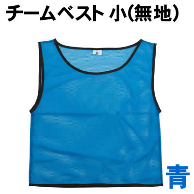 【個人宅配送不可】アーテック チームベスト 小(無地) 青(004527)