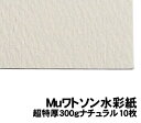 【個人宅配送不可】アーテック Muワトソン水彩紙 超特厚300gナチュラル10枚(135152)