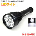 TrustFire 超高輝度LEDライト 4500LM 30W 5LED 5モード 防水懐中電灯(88007587)投光器