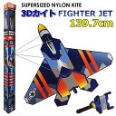 【送料無料】XKITES 3Dカイト FIGHTER JET 戦闘機 139.7cm ビッグサイズ デラックスカイト 凧 K-KITES Xカイト 52INCH...