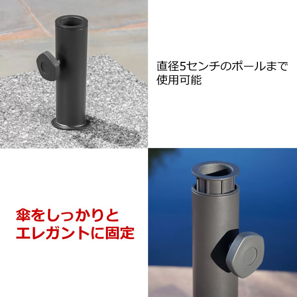 【送料無料】サンヴィラ Pembrooke パラソルベース 台座 パラソルスタンド ガーデ...