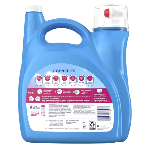【送料無料】Downy ダウニー SOFT エイプリルフレッシュ 4.45L 濃縮タイプ 大容量 ...