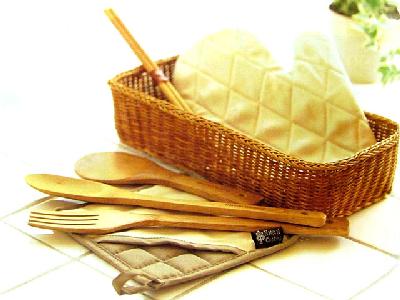 バスケット付キッチンツール6点セット