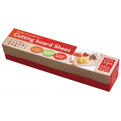 スライドで簡単カット！よごれを防ぐまな板シート（@250円税別 60個単位 メーカー直送品 代引き不可・時間指定不可）