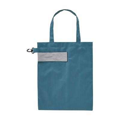 Handbag Type - eTONE　リフレクター付きエコバッグ（ブルー）（@180円税別 200個単位 メーカー直送品・時間指定不可）