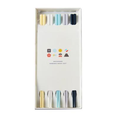 はちふく　八角箸五膳セット（@299円税別 72組単位 メーカー直送品・時間指定不可）