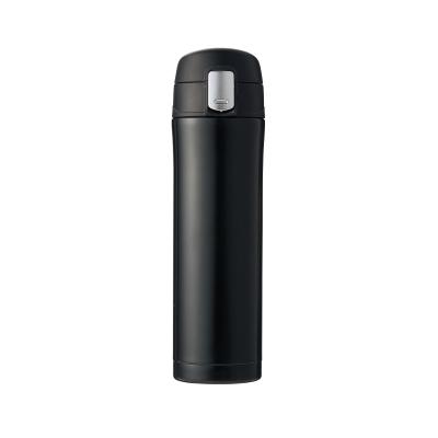 乐天商城 - ワンプッシュ真空ステンレスボトル450ml（ブラック）（@599円税別 48本単位 メーカー直送品・時間指定不可）