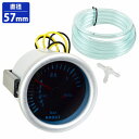 52mm 12V LED ブーストメーター ブースト計 ターボ 追加メーター bar 表示 52Φ ターボ計 ジムニー 180SX S13/S14/S15 汎用