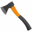 【全長37cm】ラバーグリップ オノ 手斧 万能斧 薪割り 枝の切断 アウトドア キャンプ 370mm オノ 斧 ハンド アックス 枝打ち
