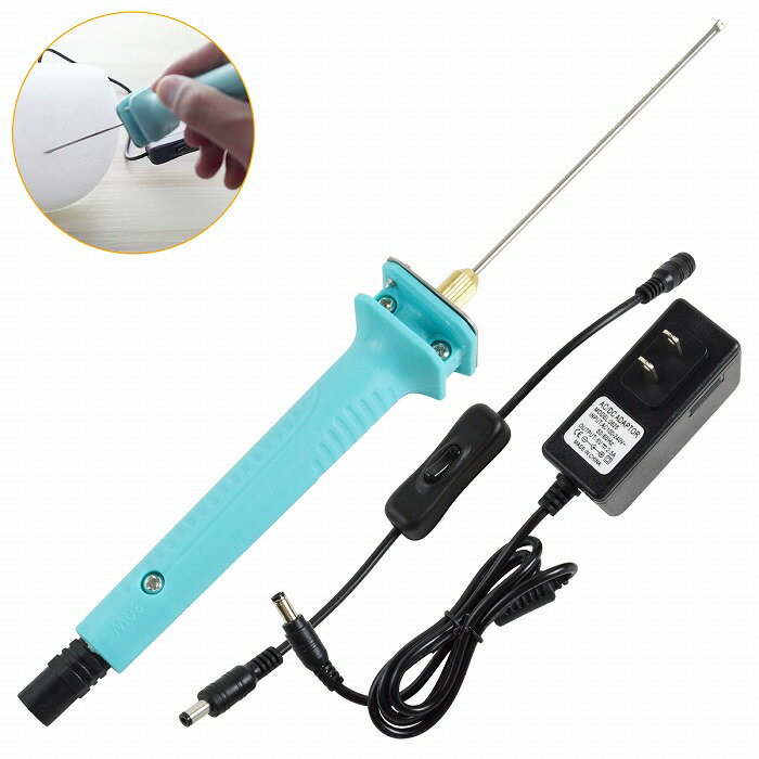 ペンタイプ 発泡スチロール カッター 電熱線 ホットナイフ フォームカッター 曲線 カット 加工 スタイ..