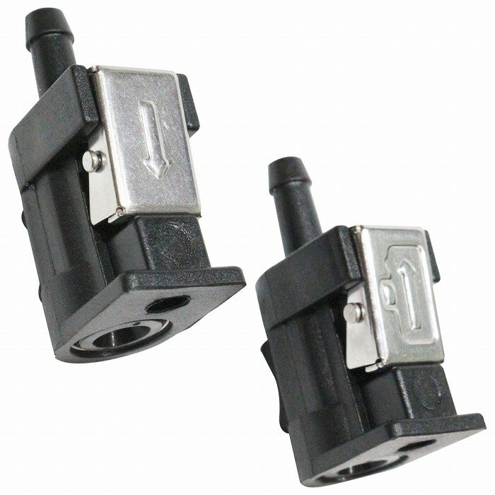 2個セット ヤマハ 船外機 燃料コネクター フューエルホースコネクター 燃料 ホース ライン 6mm 8mm