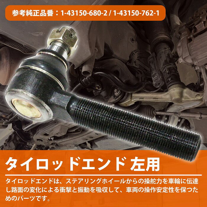 タイロッドエンド いすず いすゞ フォワード FRR ESR FDR FSD FSR NRR 左側 1-4315...