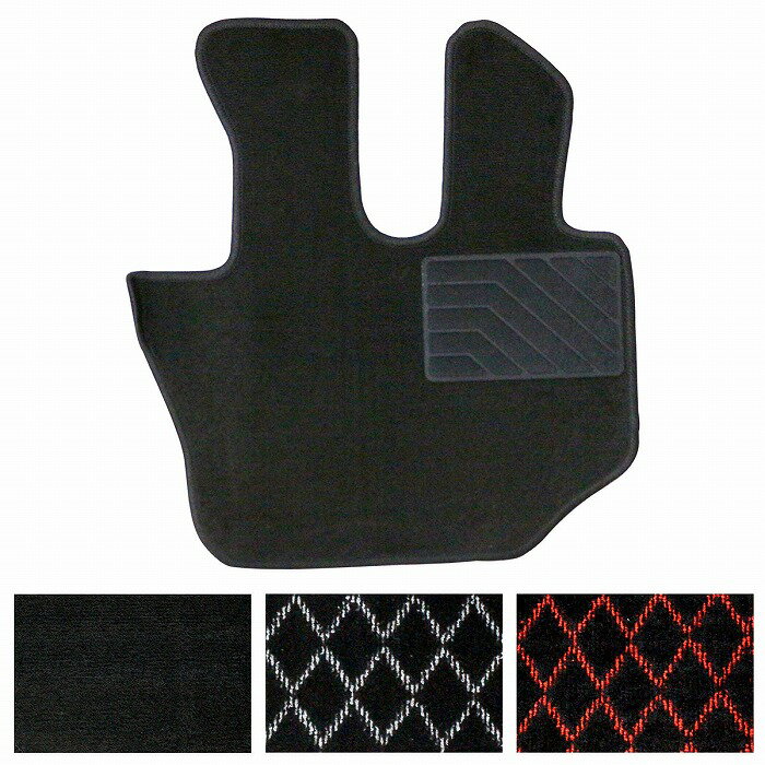 専用設計 07 フォワード ワイド車両用 平成19年7月以降 運転席 1PCS フロント フロアマット ワイド 4t ..