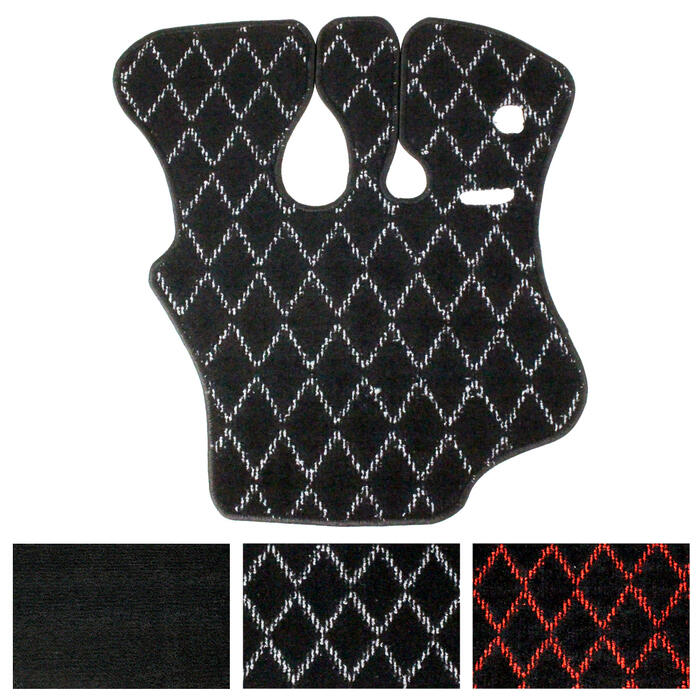 専用設計 320フォワード 標準 H7/6～H19/6 運転席 1PCS 全3色 フロアマット ダイヤカット