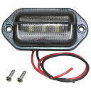 汎用 LED ライセンス 12V/24V ナンバー灯 ホワイト 1個 路肩灯 白発光 6000k 車幅灯 軽自動車/普通車 ジムニー 旧車 ランクル(2)