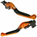 可倒式 ブレーキ クラッチ レバー セット KTM 125 200 390 デューク DUKE RC 125 200 250 390 折りたたみ式 アルミ オレ...