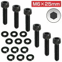 レカロ シート 固定用 高強度 ボルト M6×25 6本set SR1 SR2 SR3 SR4 SR5 LX LS LT A8 Cクラシック エルゴメド オルソ...