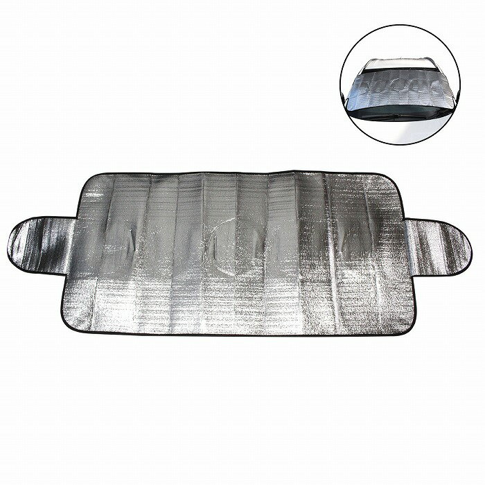 車用フロントガラスカバー 凍結防止カバー 防水シート 雪 霧 SUV S フロントカバー 遮光サンシェード ..