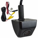 垂直 埋め込み 取付け 高画質 CCD 広角 バックカメラ リアカメラ リア用 黒/ブラック 12V 目立ちにくい ガイドライン 有/無