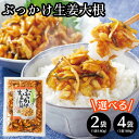 ぶっかけ生姜大根 【2袋組/4袋組】国産 漬物 ご飯のお供 つけもの ごはんのお供 おばねや しょうが だいこん おかず漬け物 お土産 お取り寄せ グルメ おかず生姜 ジンジャー 酒の肴 お土産 冷奴 お茶漬け おつまみ ごはんのおとも 【メール便 送料無料】【RSL】