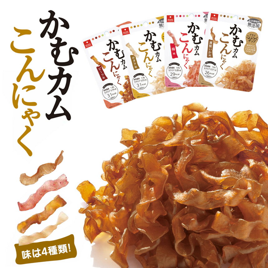 こんにゃくチップ かむカムこんにゃく【10g×10袋】おやつ ダイエット 食品 置き換え 蒟蒻 お菓子 おつまみ ダイエットこんにゃくチップ 低カロリー 国産 糖質カット 低糖質 糖質制限 ローカロ 化学調味料無添加 間食 こんにゃくお菓子 蒟活