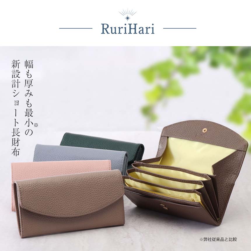 薄い財布 レディース 薄い長財布 一万円札 財布 ぴったり レディース かぶせ財布 ...